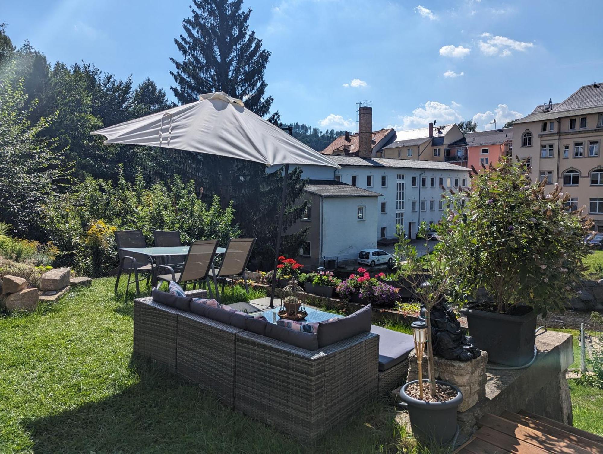 F2 - Urlaubsmagie Sauna, Whirlpool, Pool & Garten 세브니츠 외부 사진
