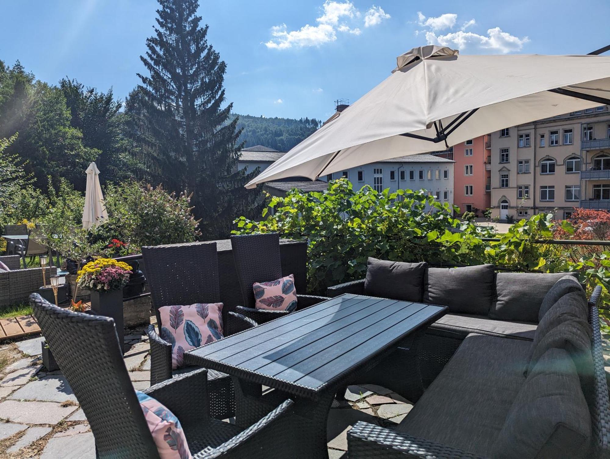 F2 - Urlaubsmagie Sauna, Whirlpool, Pool & Garten 세브니츠 외부 사진